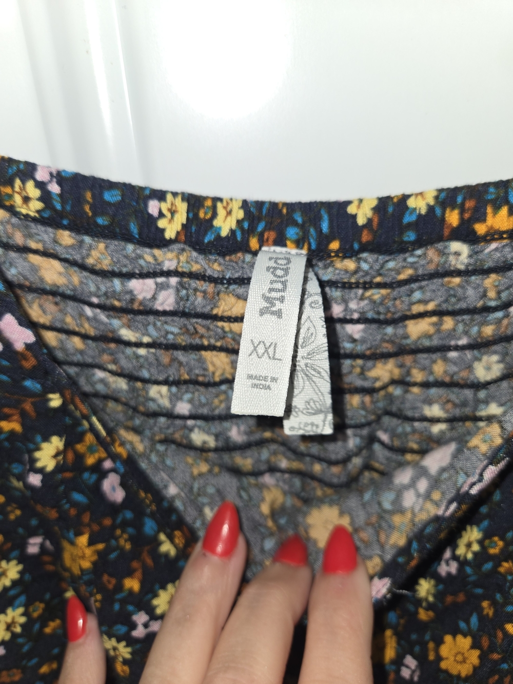 Mudd Black Floral Dress Size Xxl - Picture 3 of 3